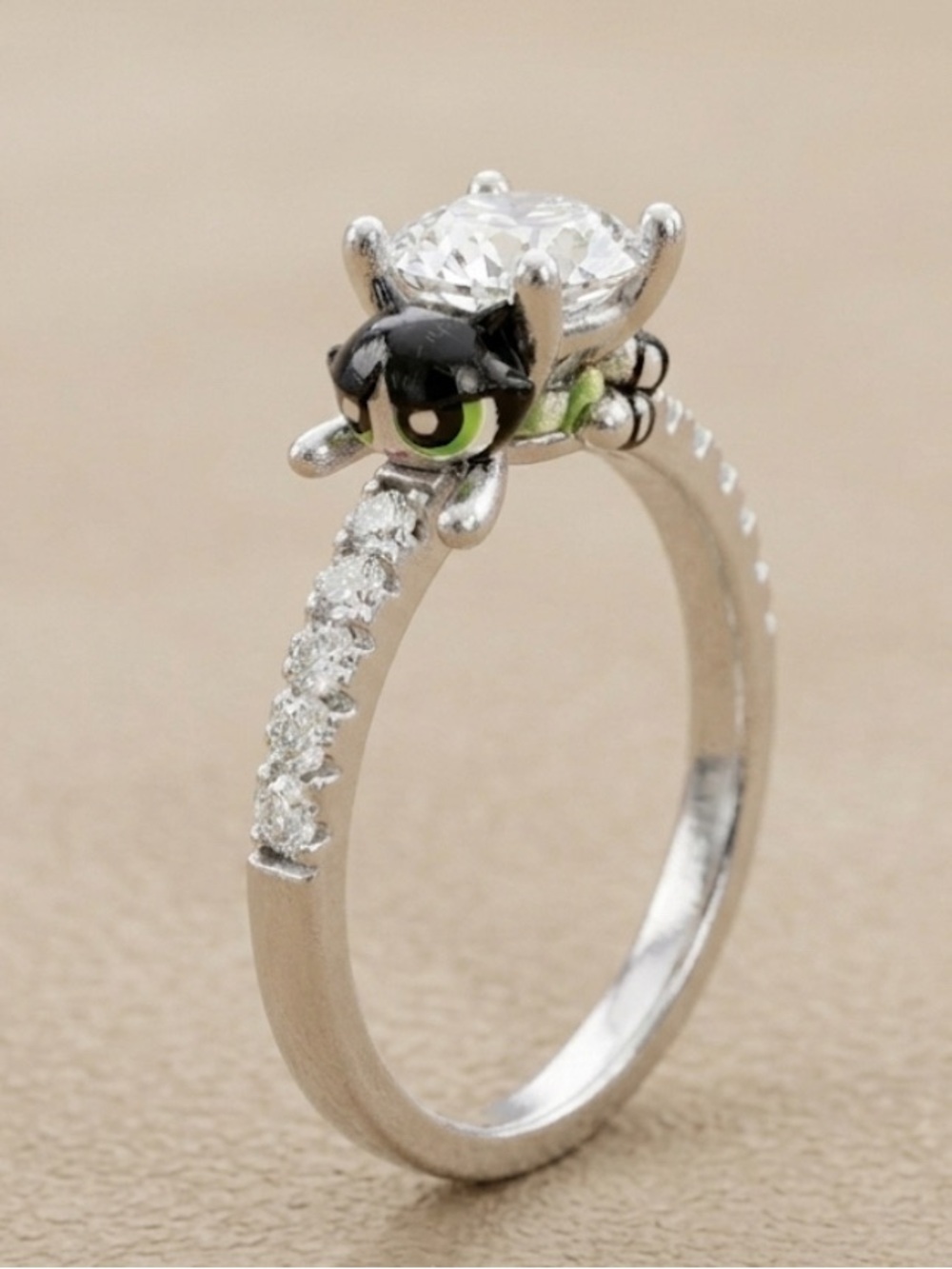Power Girl Inspired Sterling Silver 925 Ring